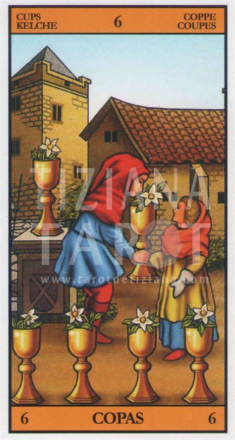 Seis de Copas en el tarot